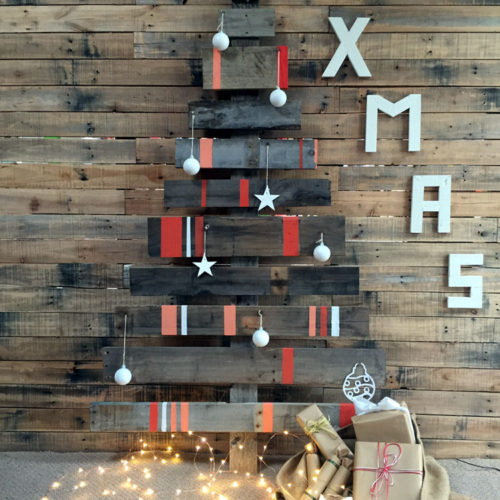 Designer Pallet Christmas Tree