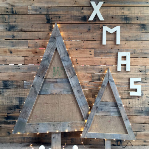 Vintage Pallet Christmas Tree  SET