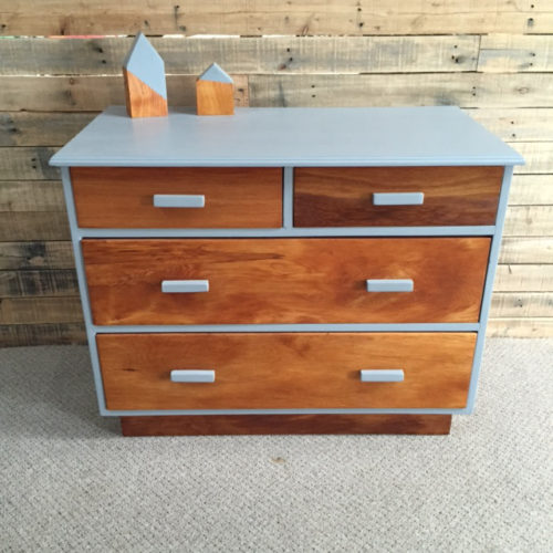 Rimu and Grey Drawers SOLD