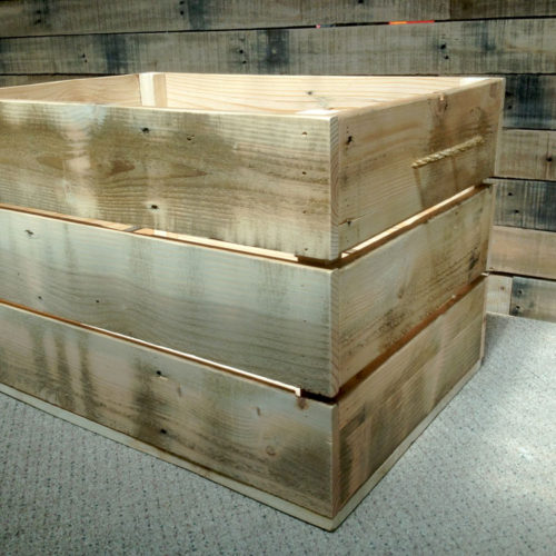 Wooden Pallet Storage Crates -Larger SIZE