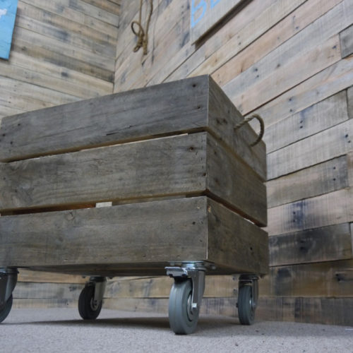 Slatted Wooden Crate SOLD