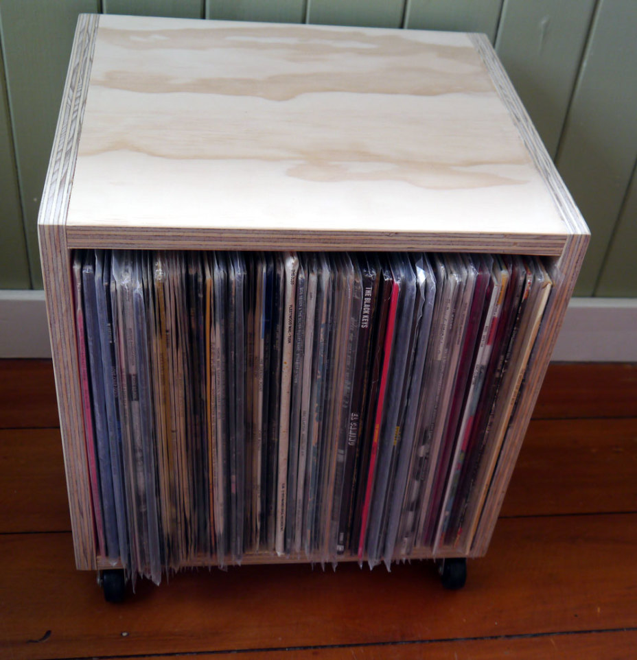 Vinyl Storage Cube IndustrialDesignNZ